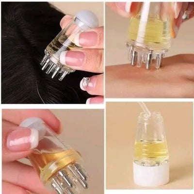 Picture of Hair Oil Applicator & Scalp Massager for Hair Regrowth