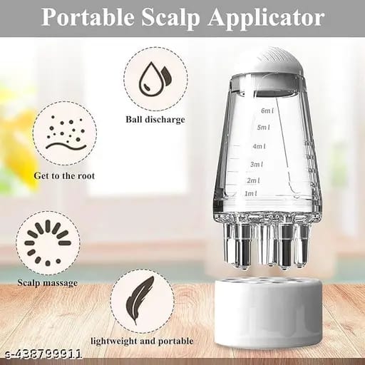 Picture of Hair Oil Applicator & Scalp Massager for Hair Regrowth