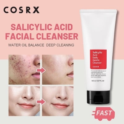 Picture of Original Cosrx Salicylic Acid Daily Gentle Cleanser -150ml - White