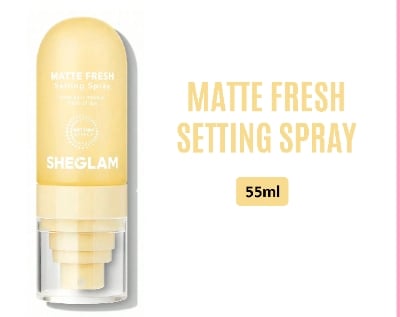 Picture of She Glam Matte Finish Setting Spray 55 Ml