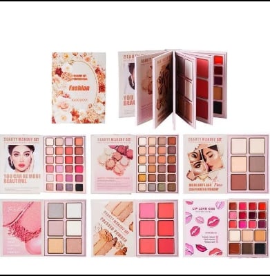 Picture of IGOODCO Fashion All in One Makeup Pallet Eyeshadow Palette Blusher Pallet Highlighter Pallet
