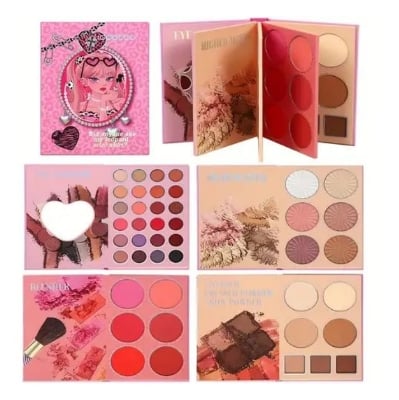 Picture of IGOODCO Kawaii All in One Makeup Pallet Eyeshadow Palette Blusher Pallet Highlighter Pallet