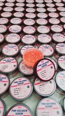 Picture of Pink Collagen Serum Soothing Gel for 3x whitening, brightening,firming,smooth skin