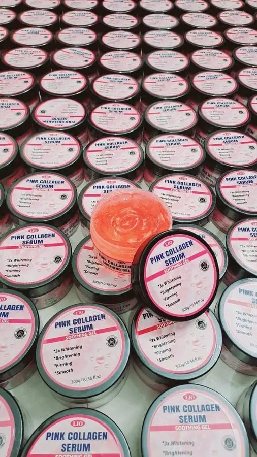 Picture of Pink Collagen Serum Soothing Gel for 3x whitening, brightening,firming,smooth skin