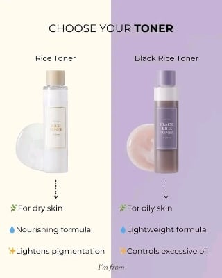 Picture of Im From Black Rice Toner For Oily Skin - 30ml