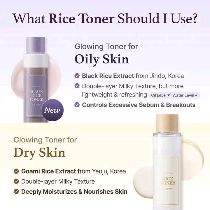 Picture of Im From Black Rice Toner For Oily Skin - 30ml