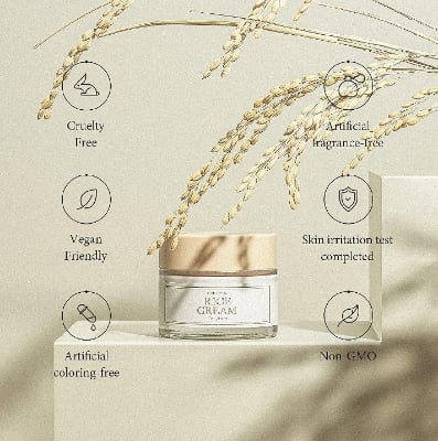 Picture of I'm From Rice Cream Moisturizer (Korea) - 50gm