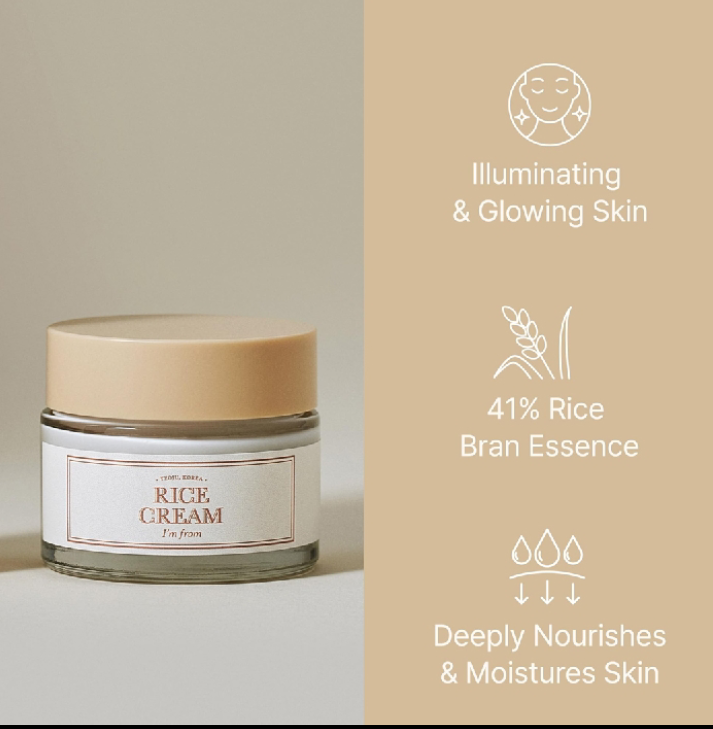 Picture of I'm From Rice Cream Moisturizer (Korea) - 50gm