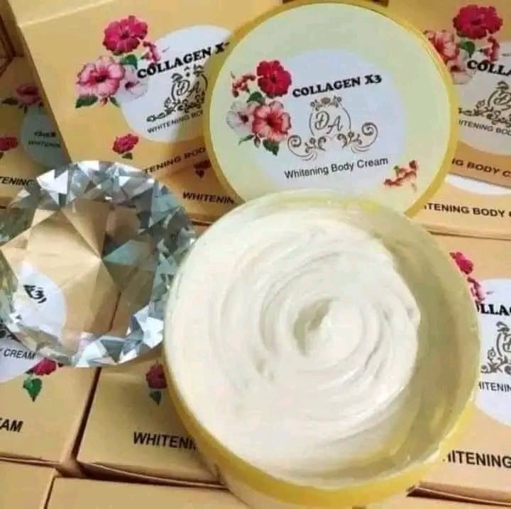 Picture of Collagen X3 Emergency Whitening Body Cream - 300ml - Yellow