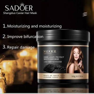Picture of Sadoer Caviar Luxury Protect Smooth Hair Mask - 500gm