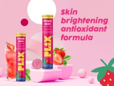 Picture of PLIX THE PLANT FIX Glutathione Tablets
With Vitamin C For Clear And Youthful
Skin (Pack Of 1, Strawberry) | 15 Collagen
Supplements 1500mg L-Glutathione, Vitamin E And Hyaluronic Acid - Others