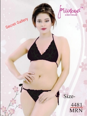 Picture of Bikini Set 1 Set / Bikini Bra Pantie Set For Girls
And Women / Swim Bikini Dress For Ladies /
Bikinis for LADIES / Bikini Dress - free size