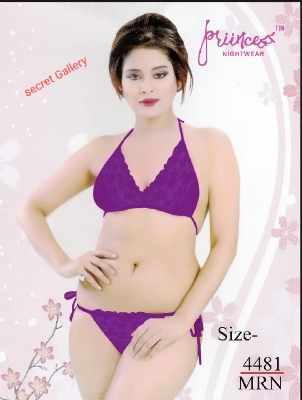 Picture of Bikini Set 1 Set / Bikini Bra Pantie Set For Girls
And Women / Swim Bikini Dress For Ladies /
Bikinis for LADIES / Bikini Dress - free size