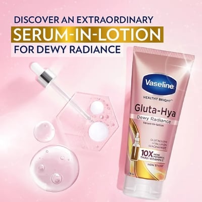 Picture of Vaseline  Gluta-Hya Dewy Radiance 330ml Serum-In-Lotion, Boosted With GlutaGlow