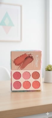 Picture of All in One Professional Makeup Pallet Eyeshadow Palette Blusher Pallet Highlighter Pallet