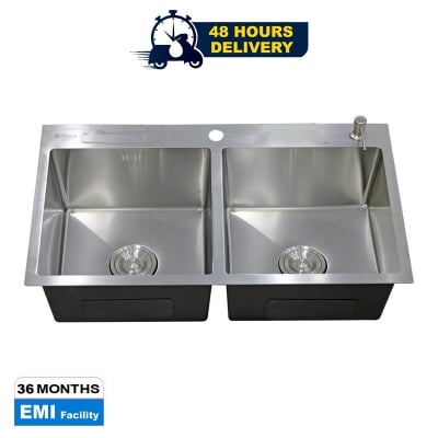 Buy Rizco Scratch Free Stainless Steel Kitchen Sink Senorita 36 SS 36 Inch at Best Price In Bangladesh	