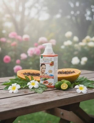 Picture of Fiorae Papaya Whitening Body Lotion - Fresh