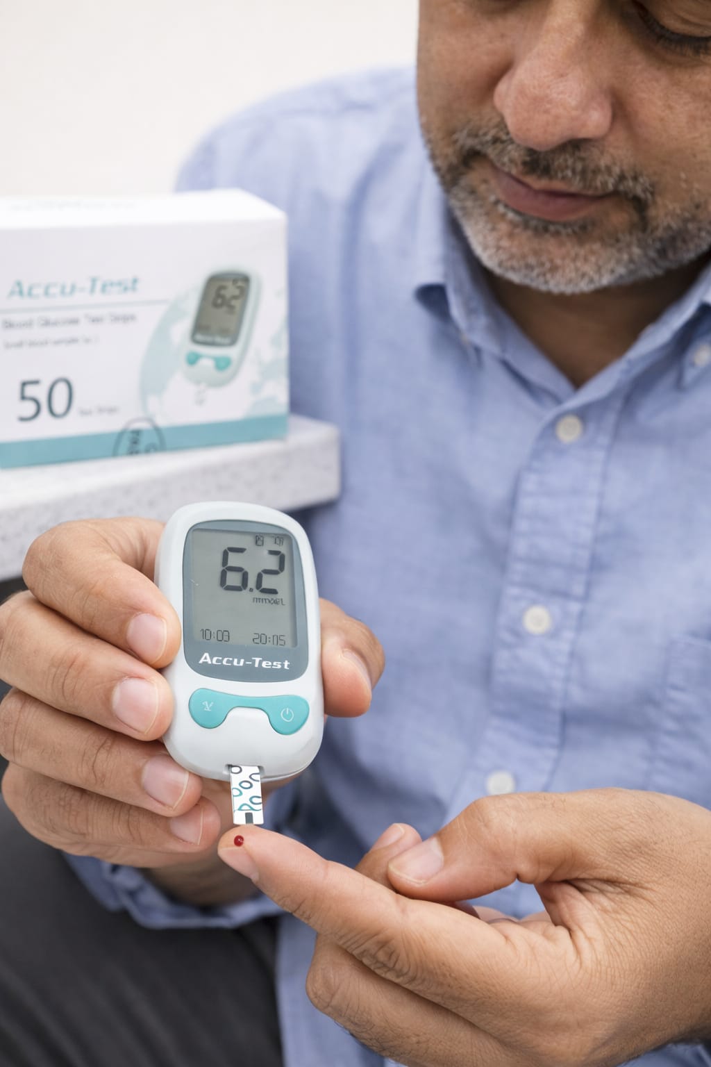 Picture of Accu-Test Blood Glucose Test Strips (50 Test Strips)