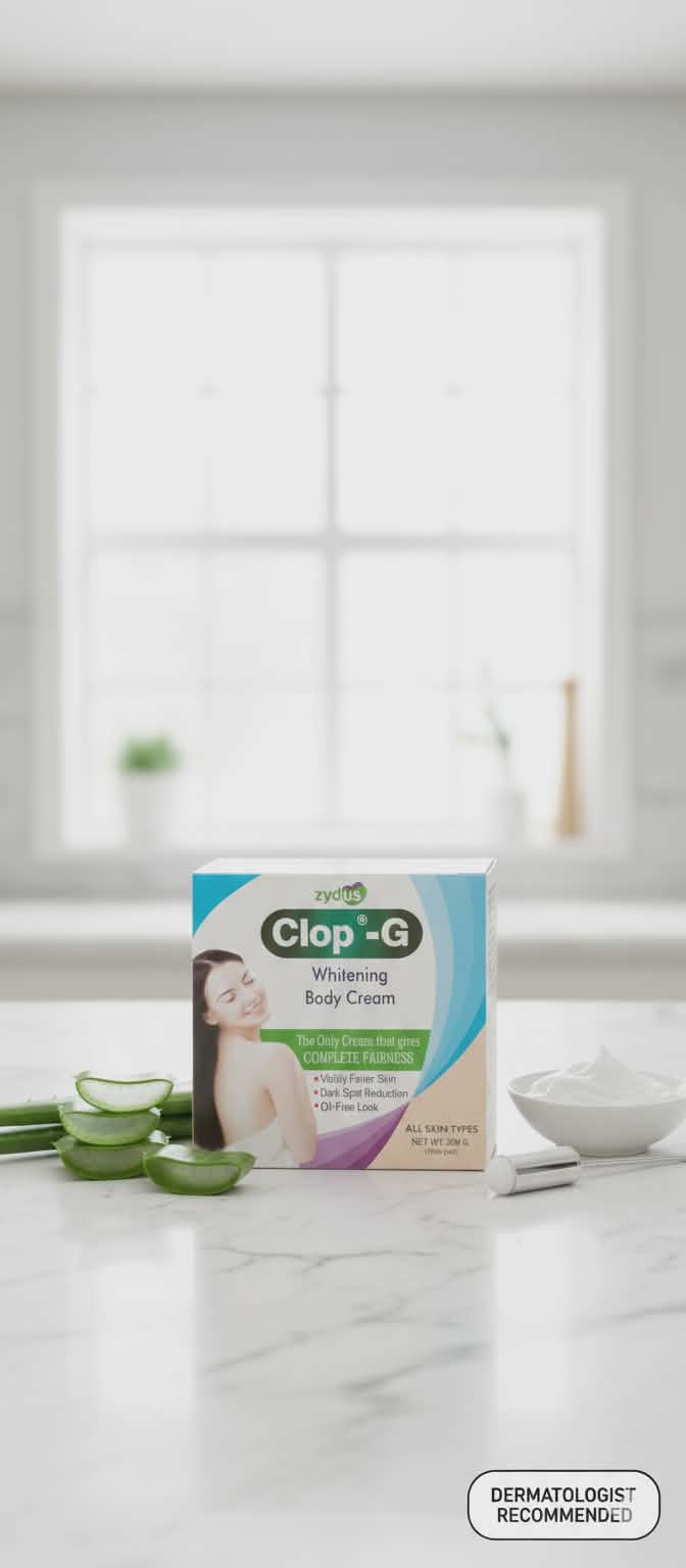 Picture of Clop G Whitening Body Cream - 300gm - White