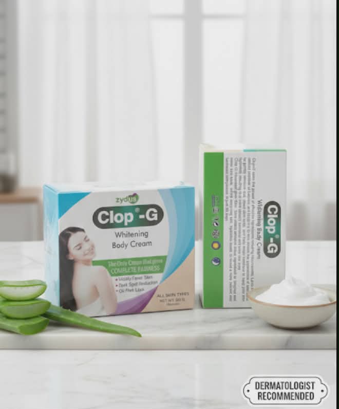 Picture of Clop G Whitening Body Cream - 300gm - White