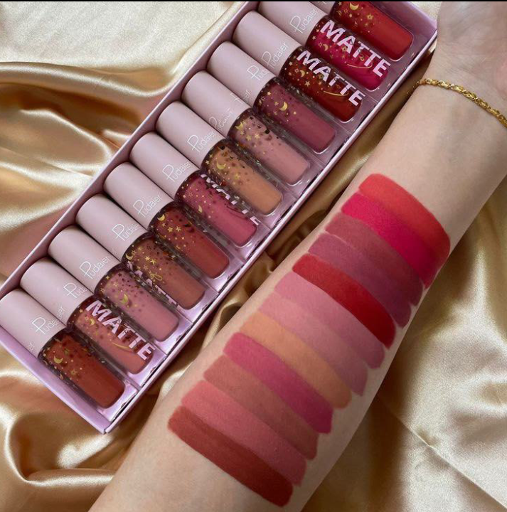 Picture of AIR MATTE LIP COLOR Pudair 12 Colors Matte Lipstick Set - multicolor