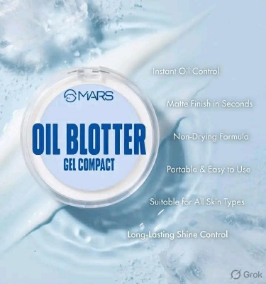 Picture of MARS Oil Blotter Gel Compact & Makeup Setter