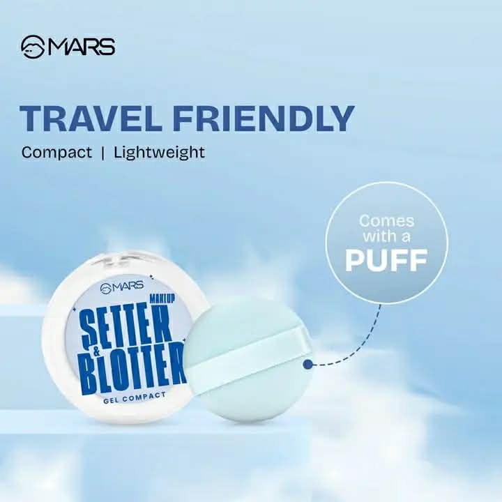 Picture of MARS Oil Blotter Gel Compact & Makeup Setter