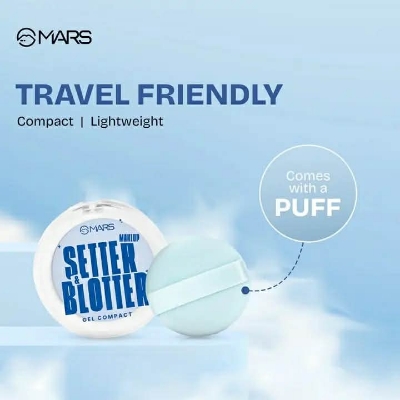 Picture of MARS Oil Blotter Gel Compact & Makeup Setter