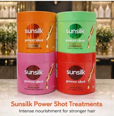 Picture of Sunsilk Power Shot Treatment for Silky,smooth & Bouncy Hair-250ml