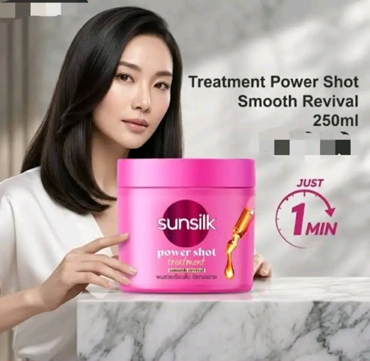 Picture of Sunsilk Power Shot Treatment for Silky,smooth & Bouncy Hair-250ml