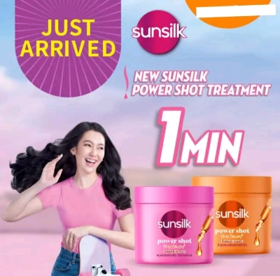 Picture of Sunsilk Power Shot Treatment for Silky,smooth & Bouncy Hair-20ml