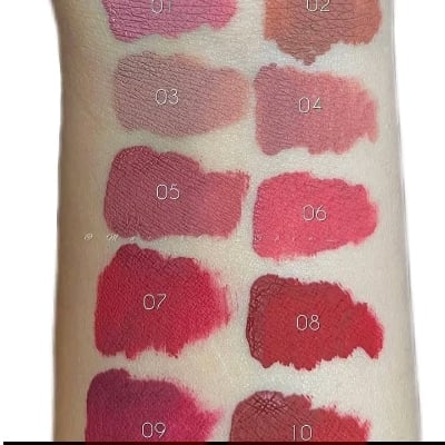 Picture of KEVIN & COCO Beautiful Energy 10 Colors Matte Lip Gloss Set – Long-Lasting, Highly Pigmented Liquid Lipstick Gift Box