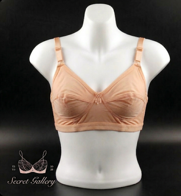 Picture of Classic Soft Cotton Everyday Bra – Non-Wired & Non-Padded Comfort - Multicolor