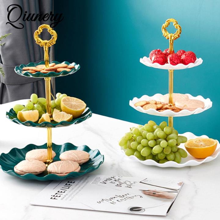 Picture of ​Elegant 3-Tier Cupcake Stand / Luxury Dessert Display Platter