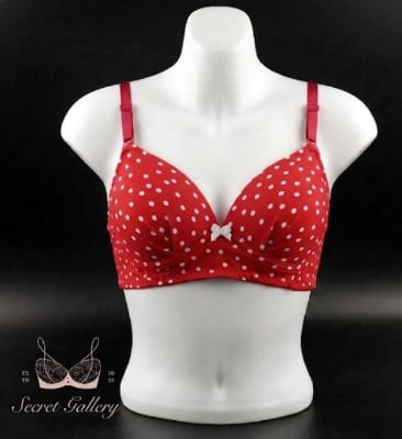 Picture of ​Trendy Printed Comfort Bra Collection / Vibrant Everyday Seamless Lingerie - Multicolor