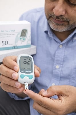 Picture of Accu-Test Blood Glucose Test Strips (25 & 50 Test Strips)