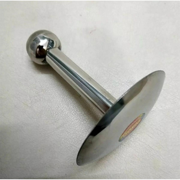 Picture of Essential Kitchen Tool: Durable Potato and Fruit Masher for Effortless Food Preparation - Long-Lasting - Silver