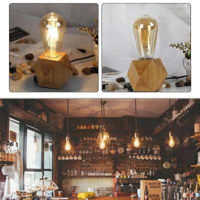 Picture of 6PCS LED Edison Light Bulbs Golden - Gold