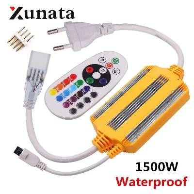 Picture of Remote Controller 1500W For 5050 2835 RGB LED Strip Neon Light - Yellow