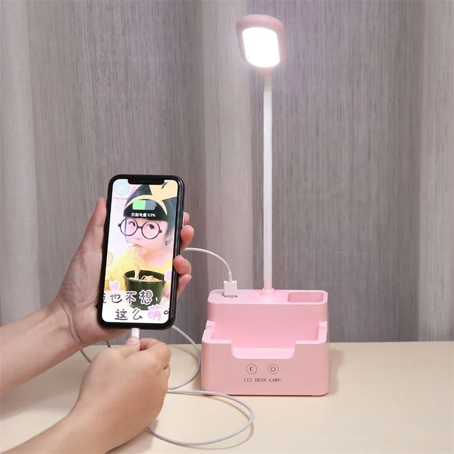 Picture of 4 in 1 Multi-function LED Desk Lamp - Multicolor