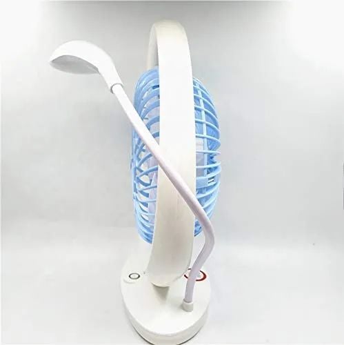 Picture of Rechargeable 2 in 1 Tabel Fan With Lamp 7 inchi - Multicolor