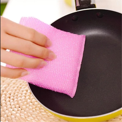 Picture of Majuni 4-Pack Kitchen Sponge Cleaning Brushes - Multicolor