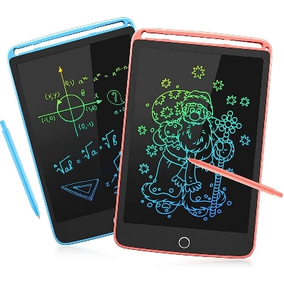 Picture of 8.5-Inch LCD Writing Tablet - Super Bright Doodle Pad for Drawing and Writing - Multicolor