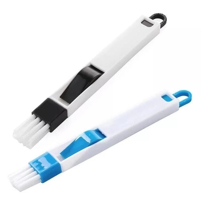 Picture of Efficient 2-In-1 Groove Cleaning Tool: The Magic Brush for Tile Grout - Set of 2 - Multicolor