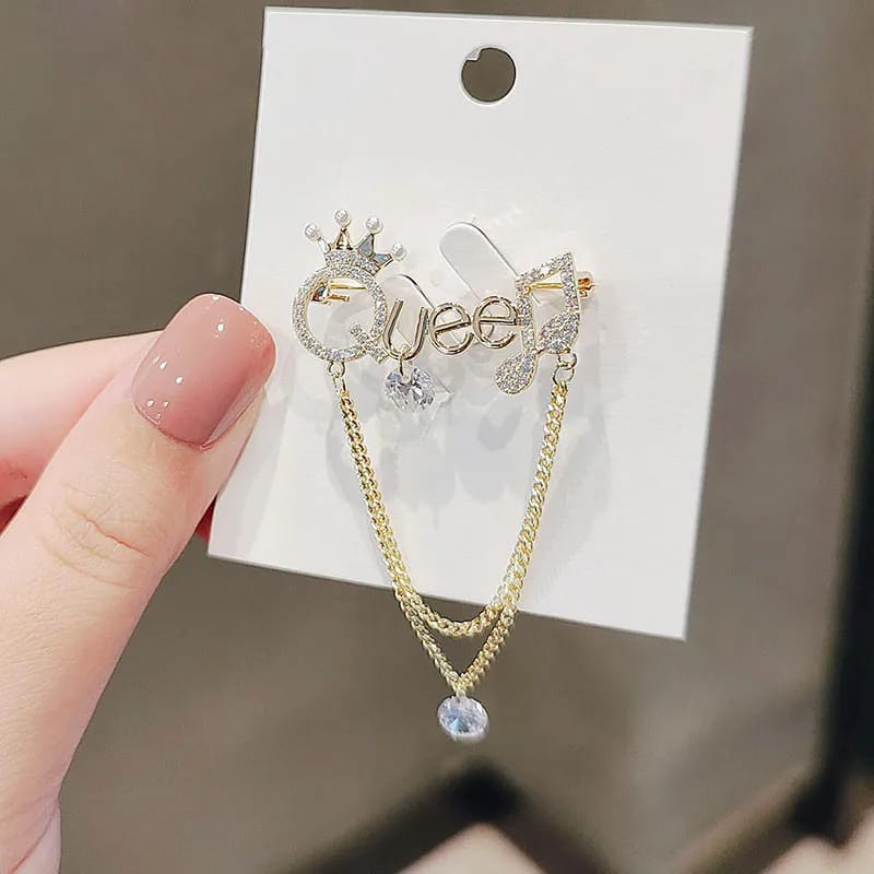 Picture of Combo Brooch Men Women Elegant Brooches Costume Lapel Pin Office Jewelry Shiny Female Party Banquet Accessories - Multicolor
