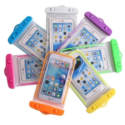 Picture of Waterproof Phone Cases with Hanging Chain – Waterproof and Dustproof Phone Bag – Mobile Phone Case – Small Shoulder Bag Waterproof - Multicolor