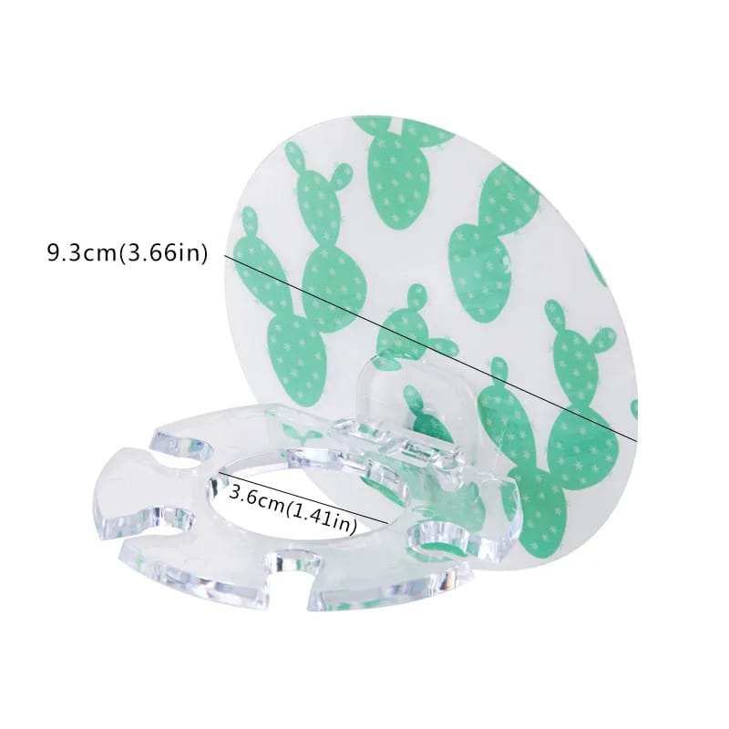 Picture of 1PC Convenient Plastic Bathroom Organizer: Toothbrush Holder, Toothpaste Rack, Razor Dispenser - All-in-One Bathroom Storage Solution - Multicolor