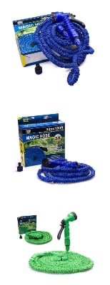Picture of Convenient 100FT Garden Hose - Expandable, Flexible, and Equipped with a Spray Machine for Watering and Car Wash - EU Hose - Multicolor