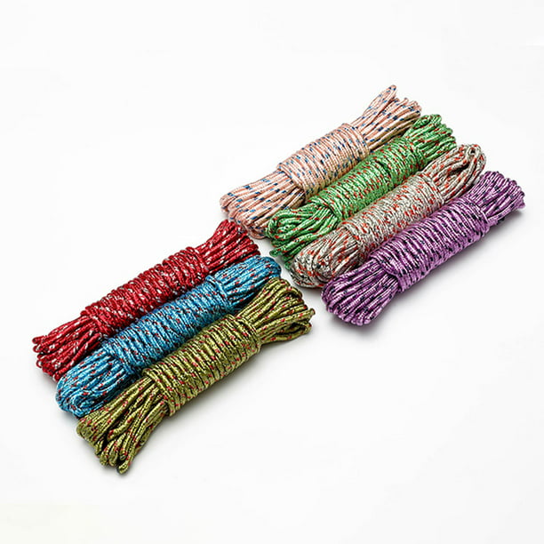 Picture of Heavy-Duty Multicolor Cloth Hanging Rope - Large 20-Meter Roll - Multicolor