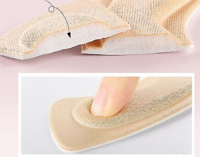 Picture of Enhance Shoe Comfort with Self-Adhesive Heel Cushion Pads - 3 Pairs - Multicolor,Int: One size
